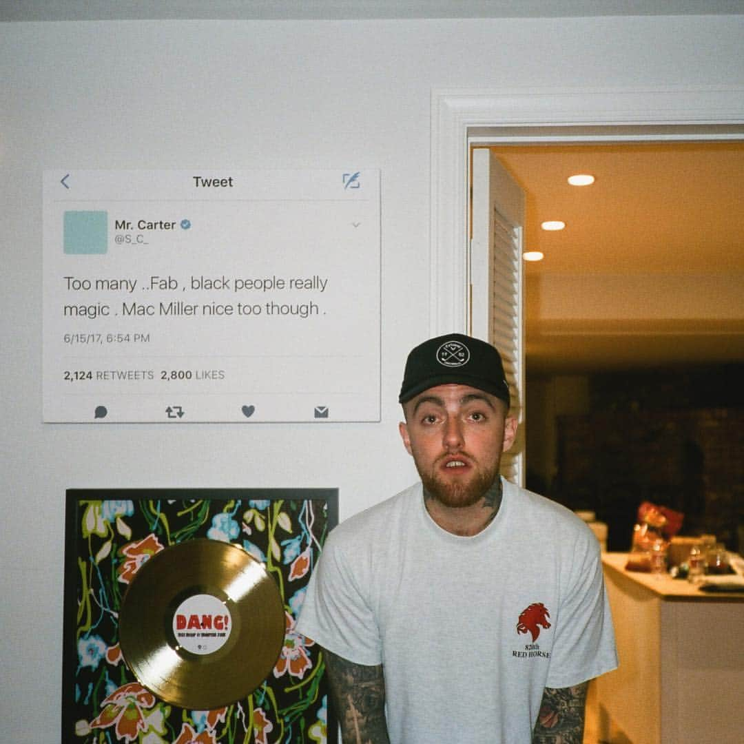 マック・ミラーさんのインスタグラム写真 - (マック・ミラーInstagram)「wall art」8月24日 6時10分 - macmiller