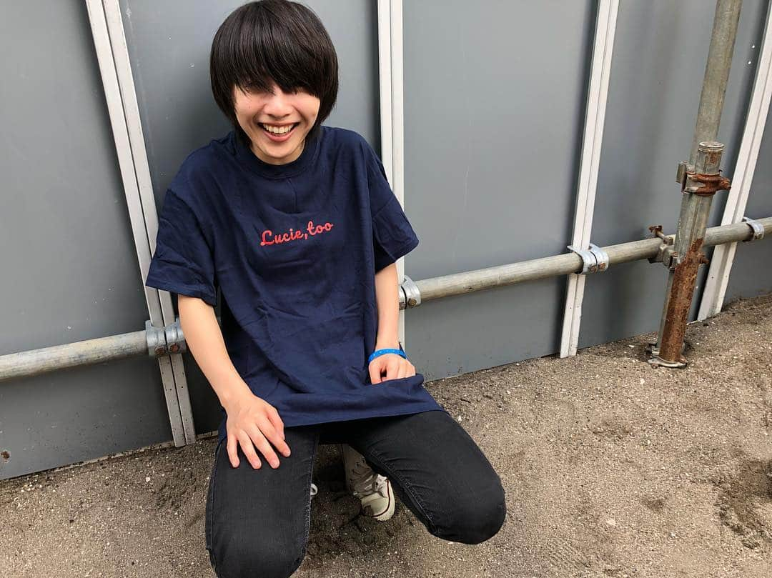 MADOKAさんのインスタグラム写真 - (MADOKAInstagram)「OTODAMA でした。Lucie TooのTシャツ。 #たんこぶちん #band #live #OTODAMA2018 #音霊 #Lucietoo  #今日のTシャツ」8月24日 20時23分 - tancobumadoka