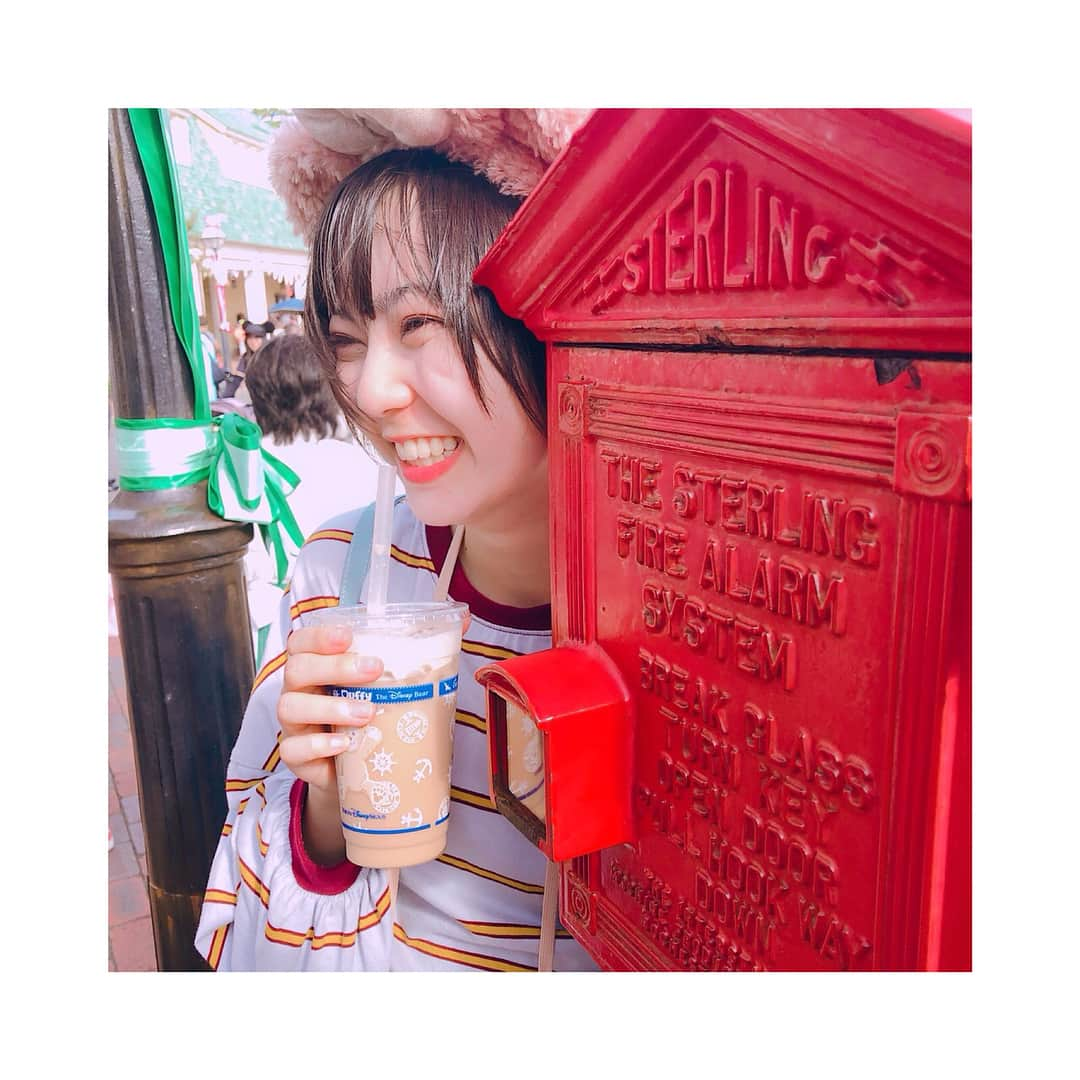 安本彩花さんのインスタグラム写真 - (安本彩花Instagram)「ㅤㅤㅤ ㅤㅤㅤ猛暑残暑ハイテンション。 ㅤㅤㅤ ㅤㅤㅤ  水分補給がまじまんじでまじ大事♪ ㅤㅤㅤ ㅤㅤㅤ  #disney #duffy#shelliemay ㅤㅤㅤ #ディズニー #ダッフィー#シェリーメイ ㅤㅤㅤ #キャラメル#ミルクティー ㅤㅤㅤ ㅤㅤㅤ  #パーリーピーポーアゲピーポー日記」8月25日 23時08分 - yasumoto_ayaka_official