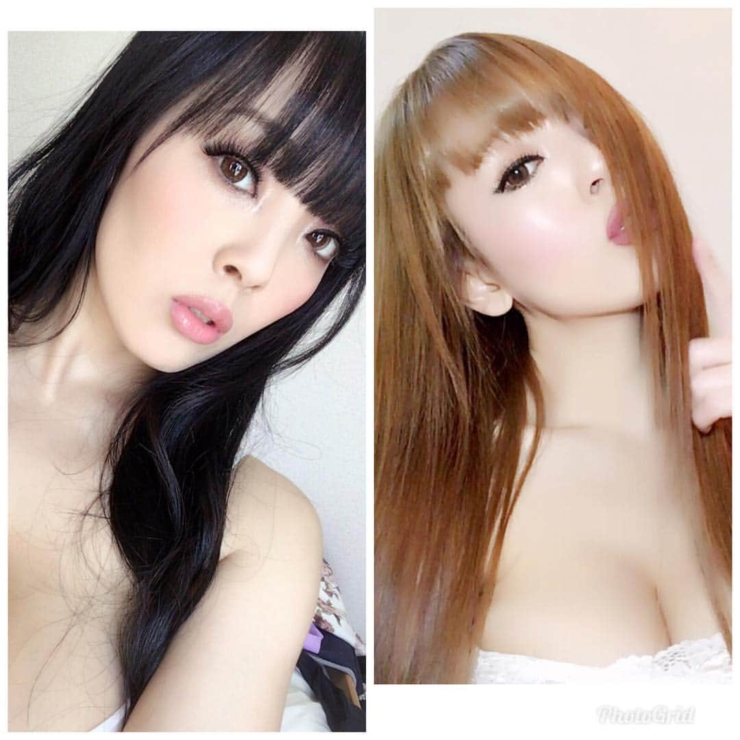 Hitomi（田中瞳）さんのインスタグラム写真 - (Hitomi（田中瞳）Instagram)「black or brown？？」8月26日 1時14分 - official_hitomitanaka