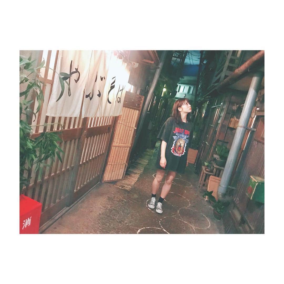 清水麻璃亜のインスタグラム：「* 小田さんが連れて言ってくれた #ラーメン博物館 世界観がステキすぎた〜🍜✨」