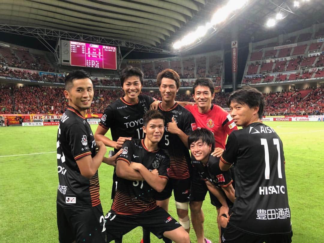 のインスタグラム：「豊スタで久々の勝利！ ちょうど1年ぶりくらい🤔 ここまで来るのに長かった。 色んな人に感謝です！ #暑い#熱い#名古屋#応援ありがとうございました」