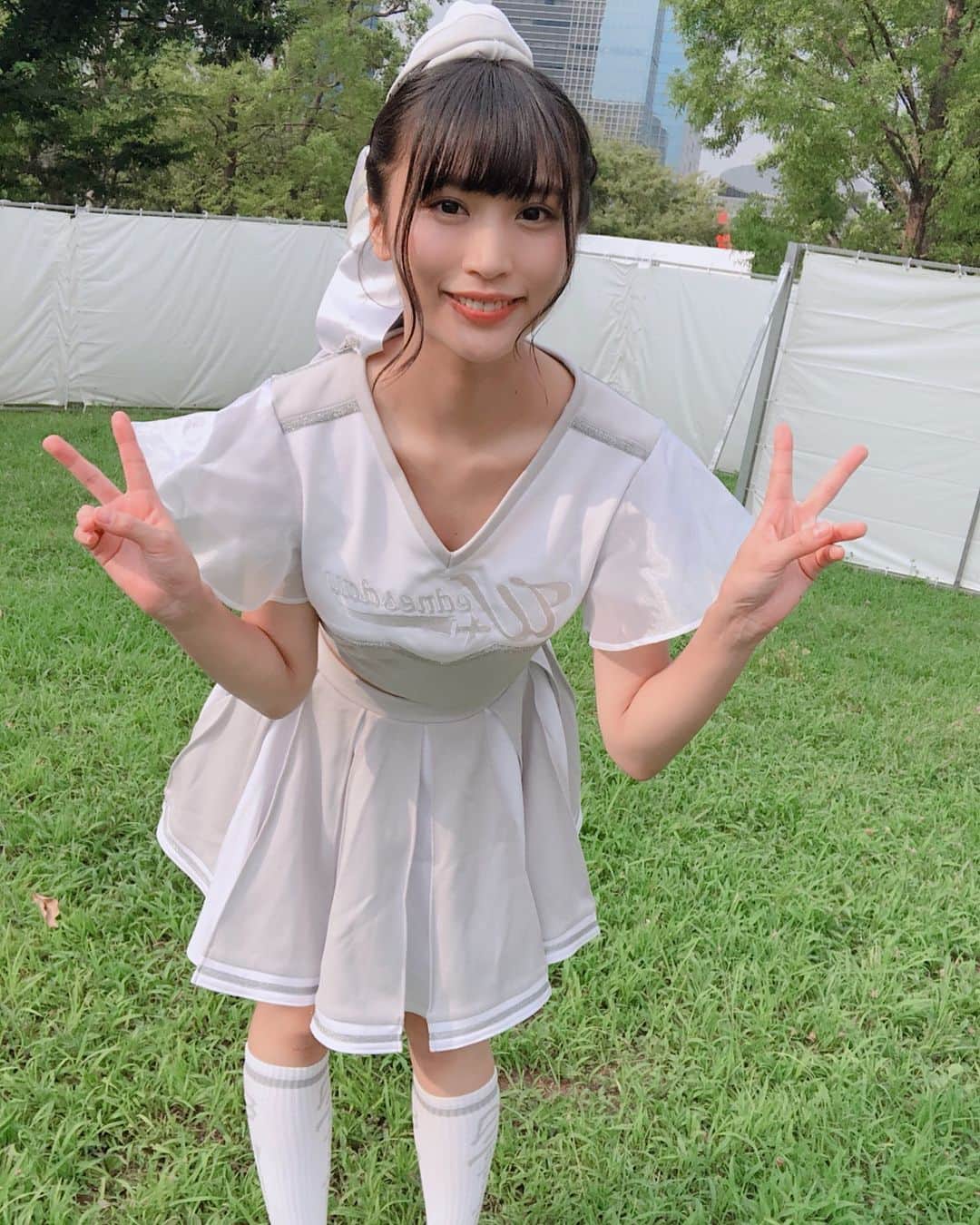 根岸愛のインスタグラム：「久々Mr.Wednesday衣装 この衣装とても好きん好きん 1日目ありがとー！ #PASSPO #TIF2018 #衣装」