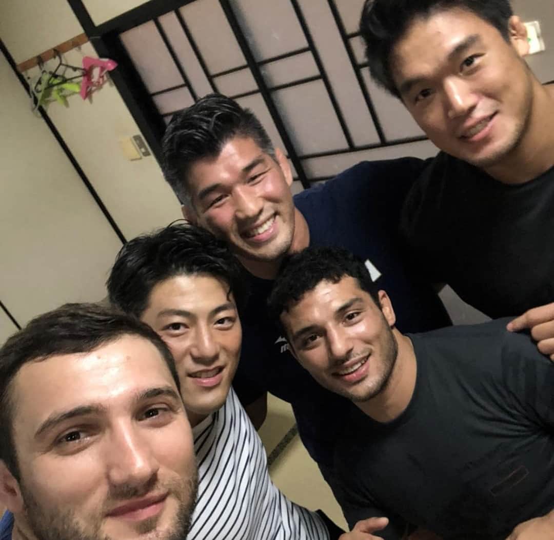 羽賀龍之介さんのインスタグラム写真 - (羽賀龍之介Instagram)「🇬🇪🇯🇵🇬🇪 #judofamily」8月3日 13時07分 - ryunosukehaga