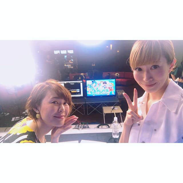 名塚佳織さんのインスタグラム写真 - (名塚佳織Instagram)「(۶•̀‪ᗜ‬•́)۶がおがおーっ！！ 『ぷよクエ公式生放送 夏のコラボスペシャル2018』 ご視聴！ ありがとうございましたー！！ byドラコ 楽しんでいただけましたか〜♡？ byミーシャ カフェメニューに 私も加えてもらえるといいけど… byサリヴァン #エヴァ #コラボ に #ドラコ も参戦で 嬉しい限りです！！ by名塚 笑 これからも #ぷよぷよ を 宜しくお願いします♪ by一同 見逃した方はこちら！ ↓↓↓ https://m.youtube.com/watch?v=4D4NIe_b8WI #園崎未恵 さん #佐倉薫 さん #河野ひより さん #名塚佳織  #ぷよクエ」8月4日 23時46分 - nazuka_kaori424