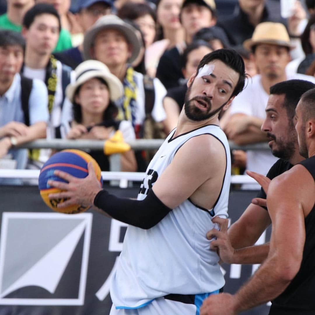 比留木謙司のインスタグラム：「#3x3wt  #tryhoopokayama」