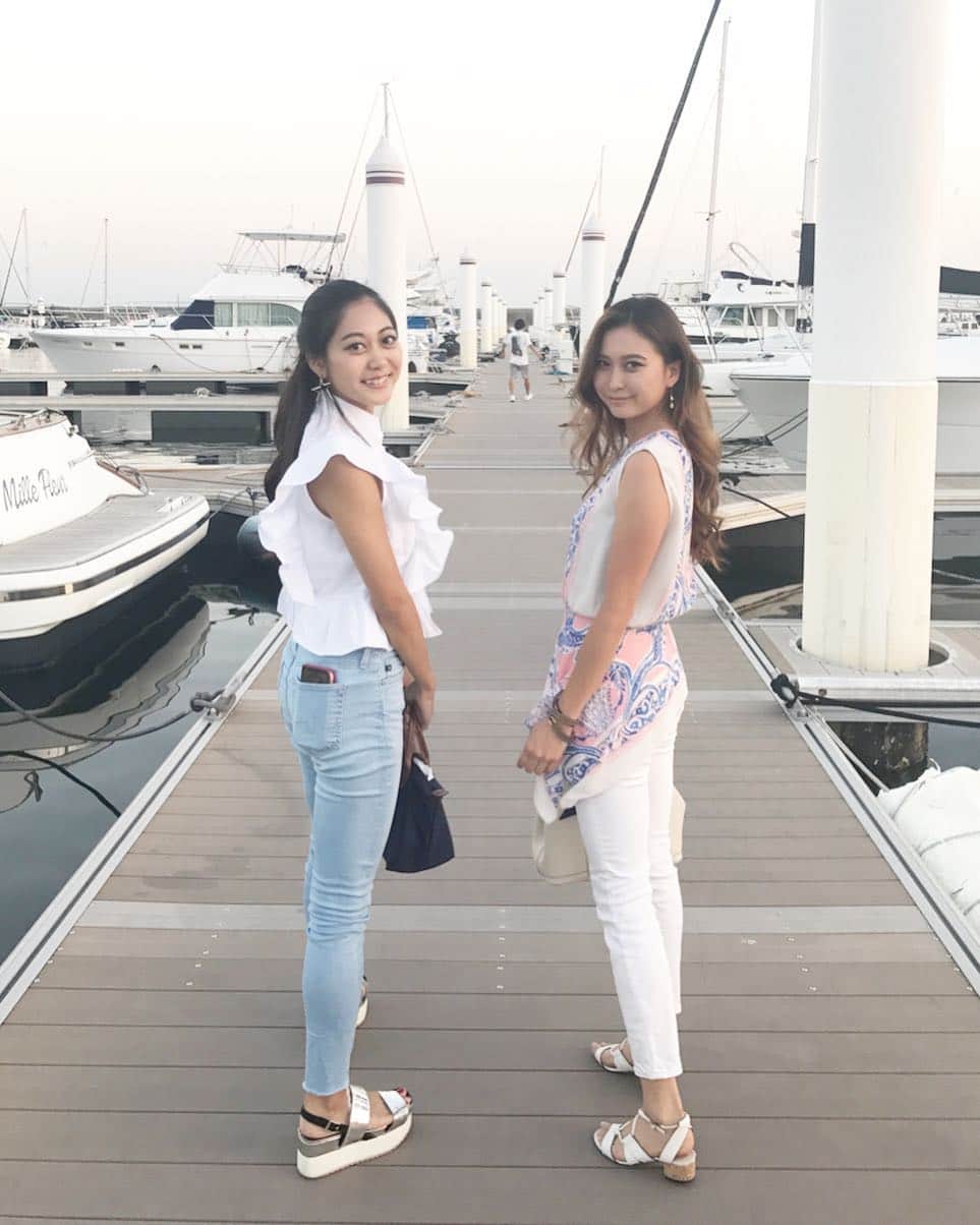岡本麻佑のインスタグラム：「. yesterday🤩」