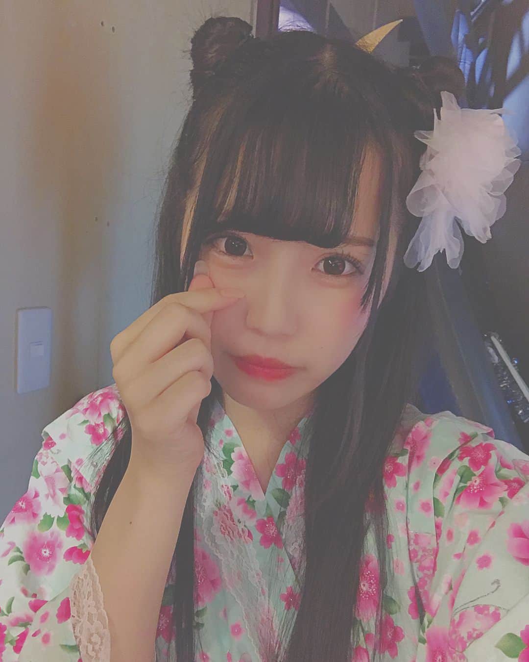 坂本舞菜のインスタグラム：「浴衣チェキ会ふたたび！ ありがとうございました〜^_^ #👘」