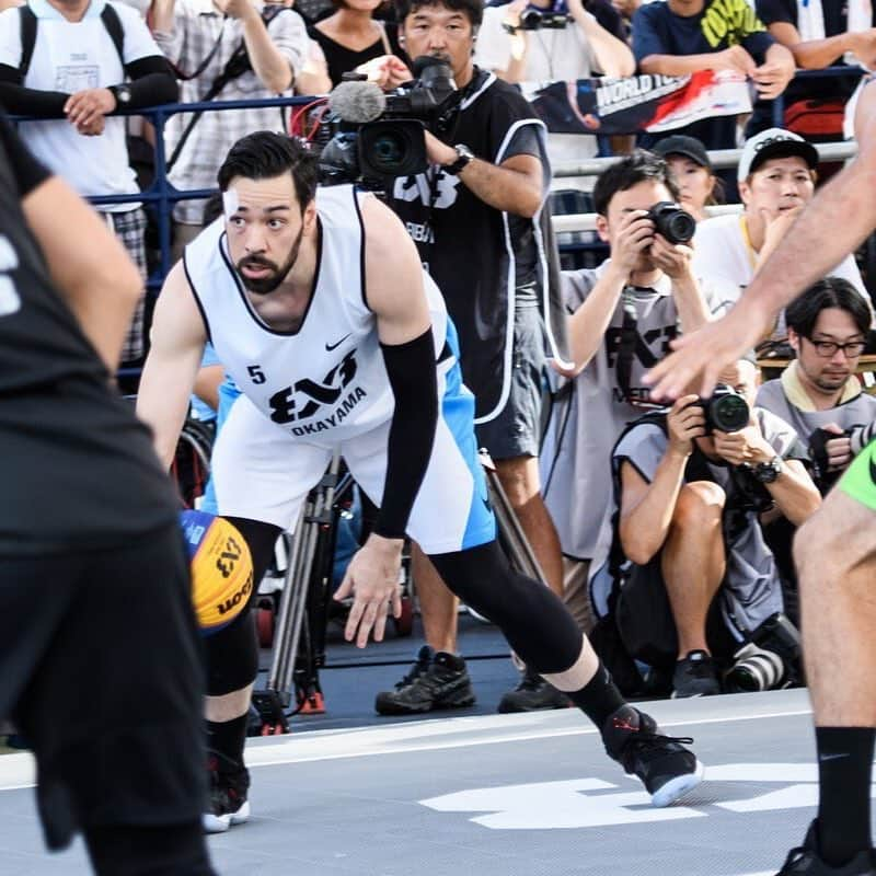 比留木謙司さんのインスタグラム写真 - (比留木謙司Instagram)「#3x3wt #tryhoopokayama」8月6日 15時26分 - kenjihilke