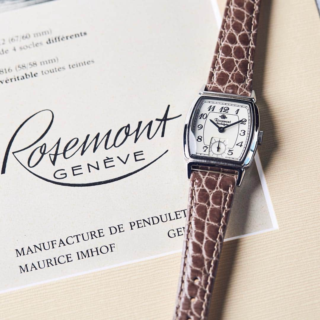 rosemont_jpさんのインスタグラム写真 - (rosemont_jpInstagram)「Rosemont Nostalgia Collection N005-SW  #rosemont #rosemontswiss #jewelry #rose #antique #fashion #watch #classic #jewelrywatch #ロゼモン #ロゼモンスイス #ジュエリー #アンティーク #時計 #腕時計 #aubijoutokyo #jacquedumanoir_jp #swissmade #ジャックドゥマノワール」8月7日 8時00分 - rosemont_jp