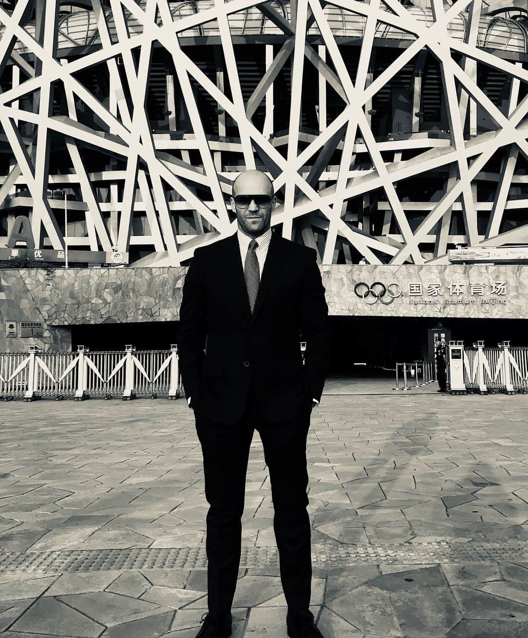 ジェイソン・ステイサムさんのインスタグラム写真 - (ジェイソン・ステイサムInstagram)「National Stadium Beijing. #architecture #herzogdemeuron」8月7日 1時08分 - jasonstatham