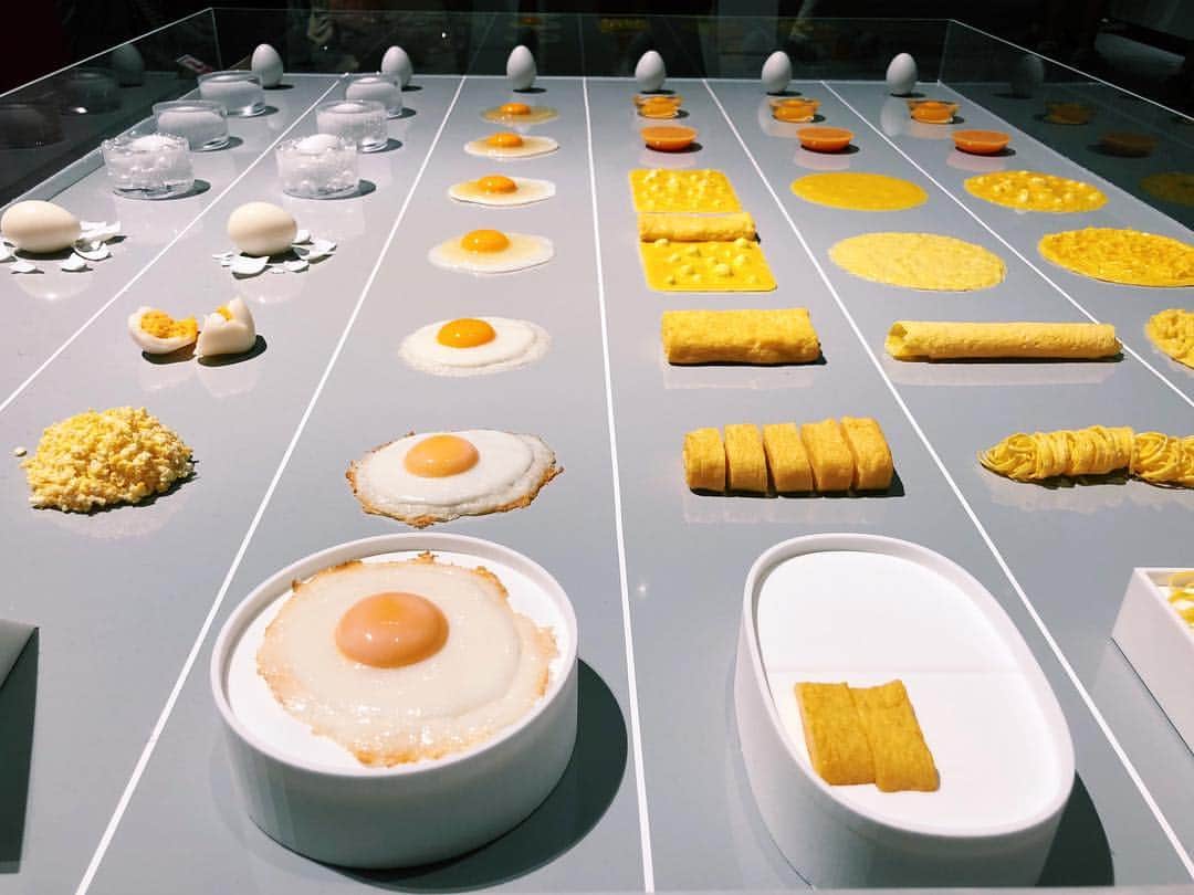 井上晃子さんのインスタグラム写真 - (井上晃子Instagram)「卵好きには眩しすぎる景色…🐣🥚 🍳🍳🍳🍳🍳🍳🍳 #あ展 #この写真30枚は撮ったかな #友人に笑われつつ😂 #愛おしい卵料理 #tokyo」8月7日 12時39分 - akiki_2015