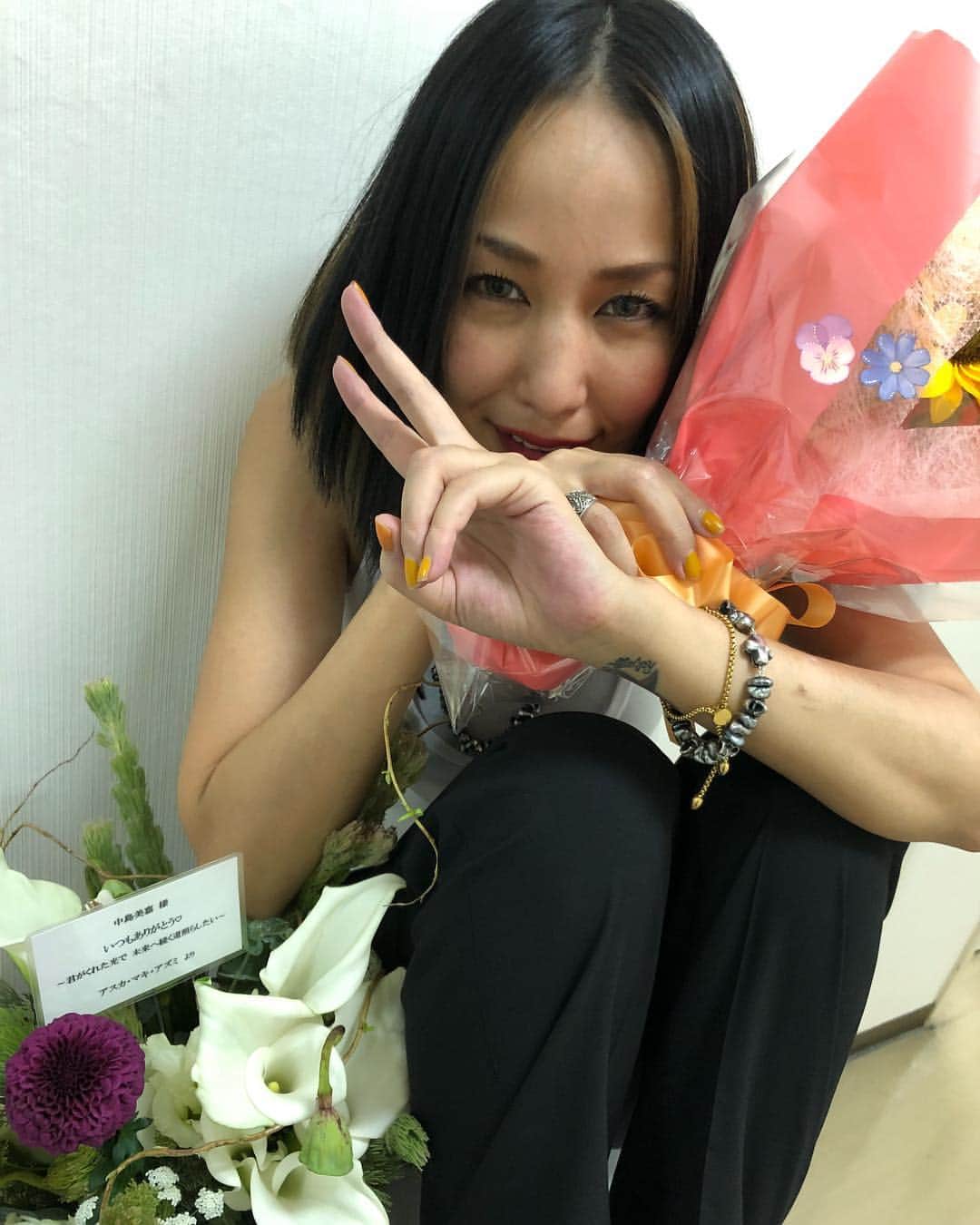 中島美嘉さんのインスタグラム写真 - (中島美嘉Instagram)「今日も 本当にありがとう ございました！ いつも 感動をくれて ありがとう！ また会いに行きます名古屋！」8月7日 20時51分 - mikanakashima_official