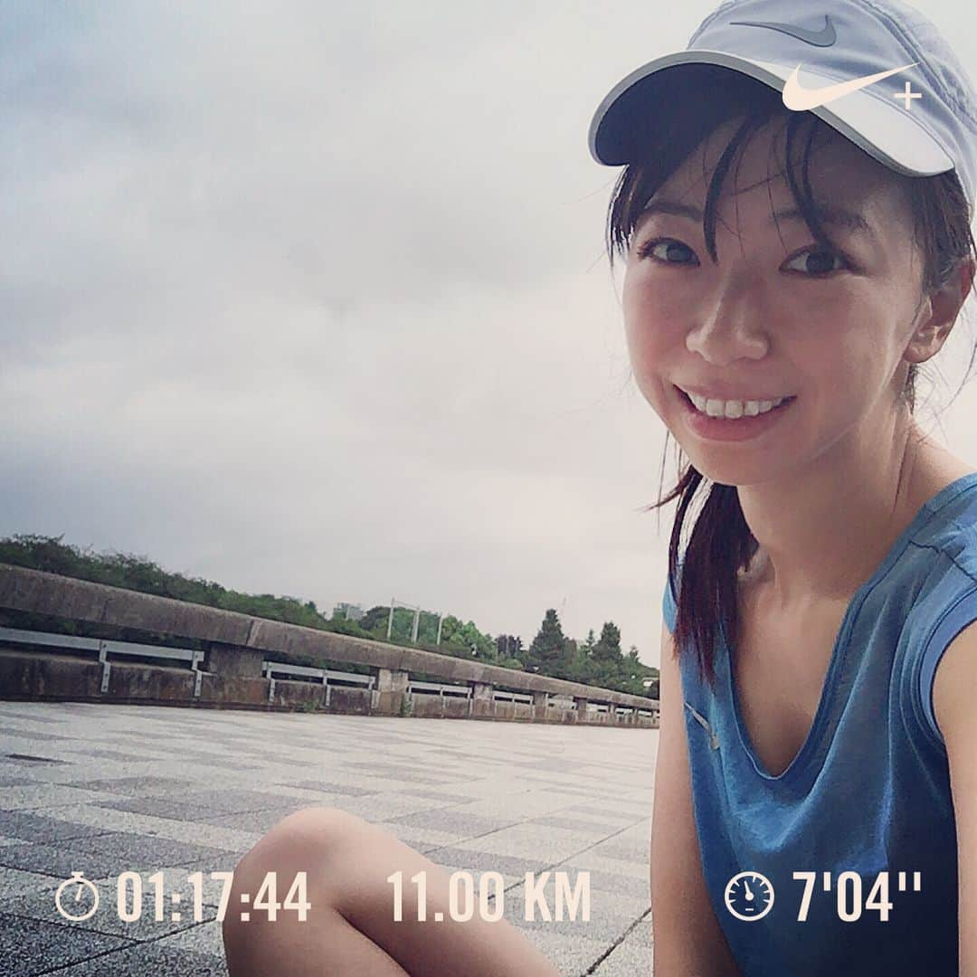 巻野わかばさんのインスタグラム写真 - (巻野わかばInstagram)「夕方🏃‍♀️駒沢公園をぐるぐる。  帰りにコンビニでアイス食べたら寒いくらいの涼しさでした🙈🍧 明日から台風大丈夫かな☂️💦 皆さまお気をつけくださいね🙌❗️ 今月もよろしくお願いします🤗💛 #先月もありがとうございました！ #running #nikeplus #training #ナイキプラス #ランニング #ジョギング #駒沢公園」8月7日 21時59分 - _wakaba__