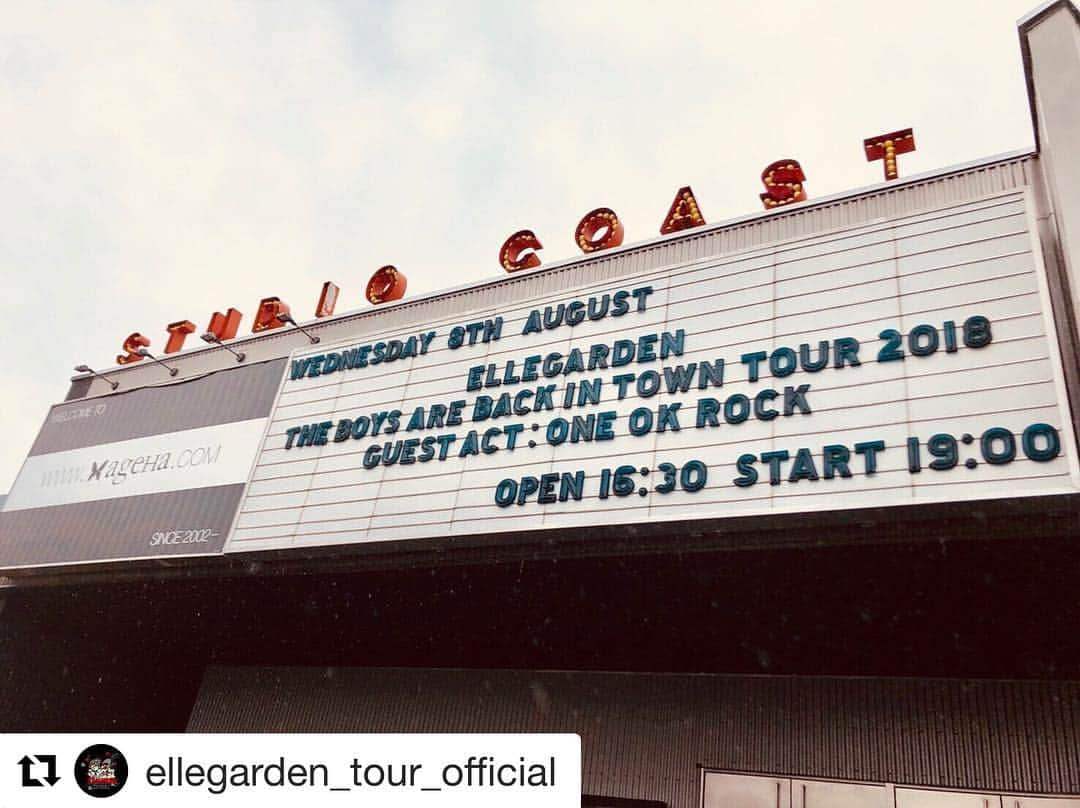 のインスタグラム：「ああ、ついに…！！！ . #ellegarden #わたしはもう少しの辛抱」