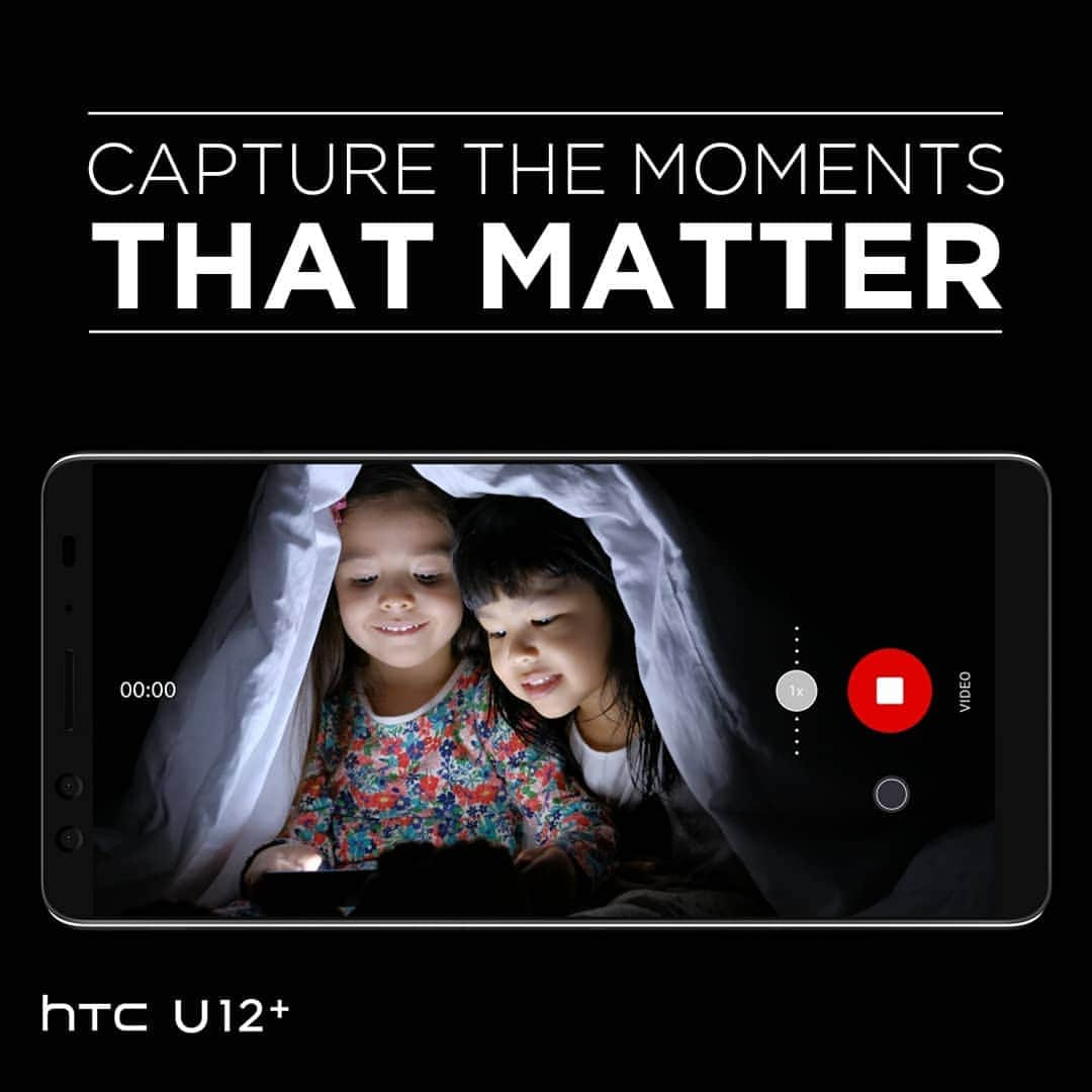 HTCのインスタグラム：「Not every moment is big, but you'll always be happy you have it. Capture it on the HTC U12+. #HTCU12Plus」