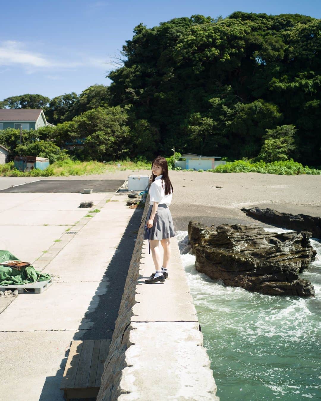 清司麗菜さんのインスタグラム写真 - (清司麗菜Instagram)「ここは、海。 ㅤㅤㅤㅤㅤㅤㅤㅤㅤㅤㅤㅤㅤ 夏といえばやっぱ海でしょ！！🏖 ㅤㅤㅤㅤㅤㅤㅤㅤㅤㅤㅤㅤㅤ #summercandy#blt#アザーカット#海 #ngt48#れいにゃー#清司麗菜 #私が歩いてるところ名前なんていうんだっけ」8月8日 22時23分 - seiji_0007