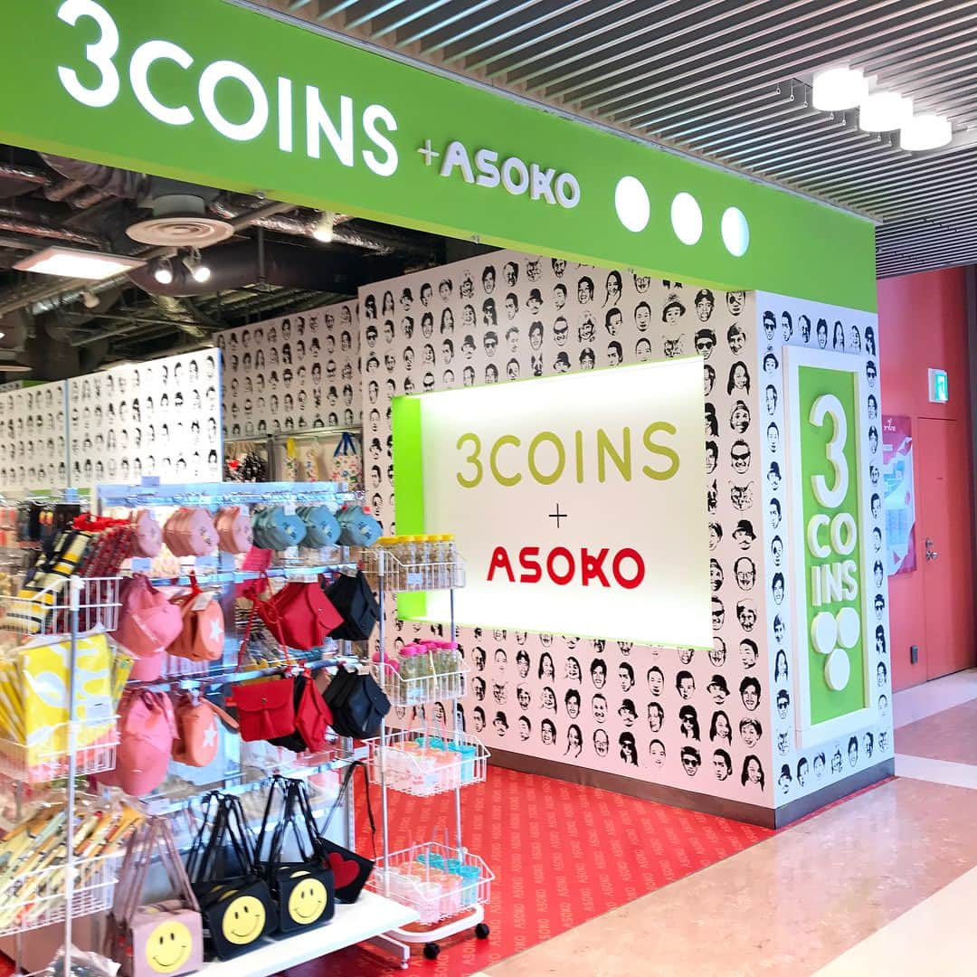 3coinsさんのインスタグラム写真 3coinsinstagram リニューアル 本日8 9 木 より3coins Hep Five店に姉妹ブランドasokoが登場 Asokoと言えば のbuggy柄が目を引く店内はasokoのアイテムがいっぱい 大阪市内でasokoの商品が買えるのはhep Five店だけ