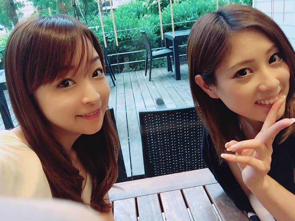 くぼたみかのインスタグラム：「三浦海岸の花火大会中止で丸一日空いてしまい、まったりランチ😭一夏に一回はあるね😂ゆっくり話せたからよし❤️ #summer #tokyo #japan #bff」