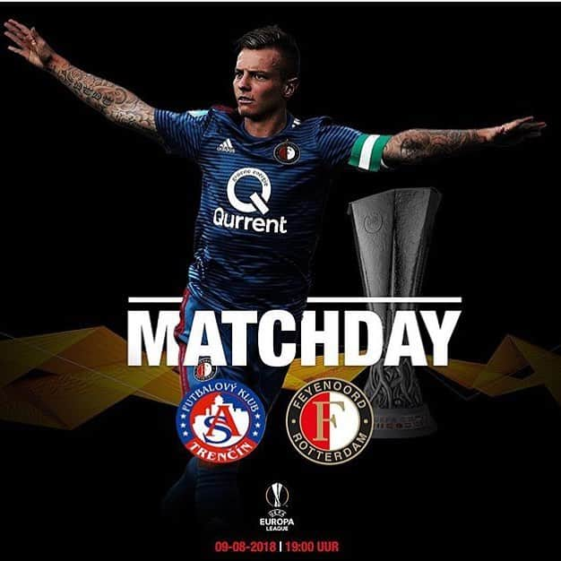 ヨルディ・クラーシさんのインスタグラム写真 - (ヨルディ・クラーシInstagram)「Matchday #feyenoord #uel」8月9日 16時44分 - jordyclasie