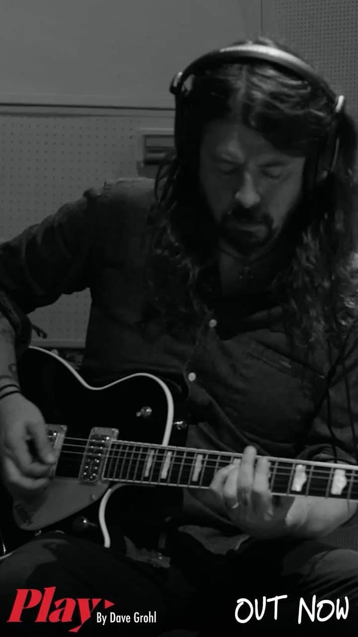 フー・ファイターズのインスタグラム：「“To any musician, young or old, a beautiful studio full of instruments is like a playground.” Dave Grohl - PLAY. #JUSTPLAY #DaveGrohl」