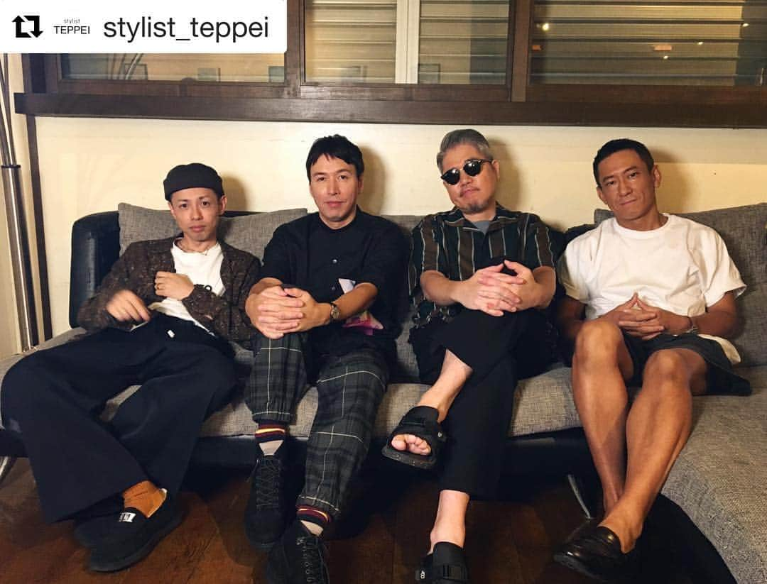 ILMARIさんのインスタグラム写真 - (ILMARIInstagram)「#Repost @stylist_teppei with @get_repost ・・・ 👬👬」8月9日 23時32分 - ilmari_official