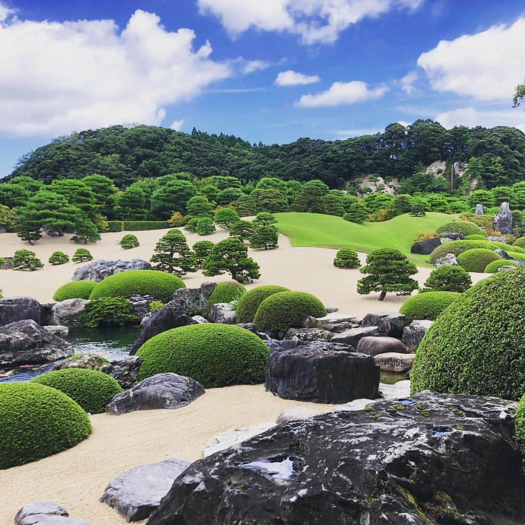 Team Next(神戸都市開発) のインスタグラム：「TeamNextは現在夏休み期間中です！ なので、、、今日は番外編の投稿😆 日本一綺麗な庭園と言われている、島根県の足立美術館の見事な 日本庭園！ 美しい、、ほんとに美しい、、半日見ても飽きない美しさ！  いいね！フォロー #ありがとう ございます。  #home #japan #architecture #interiordesign #日本庭園 #足立美術館 #枯山水 #苔  #interior  #homestyle #インテリア #神戸 #シンプル #日々 #myroom #マイホーム #ナチュラル #myhome #暮らしを楽しむ #家 #シンプルライフ #丁寧な暮らし #注文住宅  #フォローお願いします #followme」
