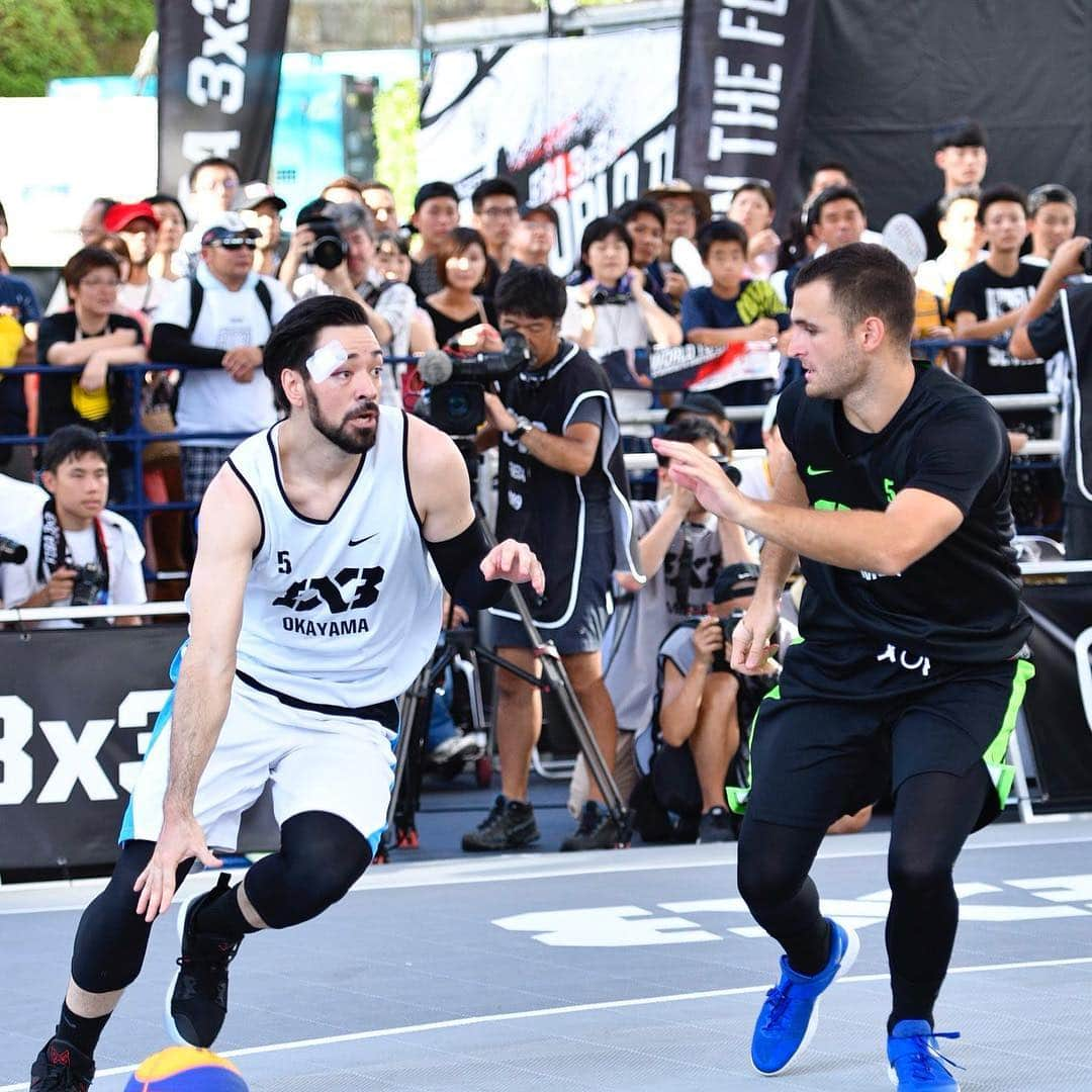 比留木謙司のインスタグラム：「#3x3wt #tryhoopokayama」