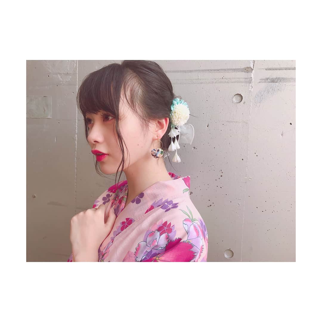 横山結衣さんのインスタグラム写真 - (横山結衣Instagram)「握手会！ 浴衣祭りでしたっ  浴衣にウキウキな一日でしたっ♡  #浴衣  #浴衣祭り」8月10日 22時31分 - yoko_yui_team8