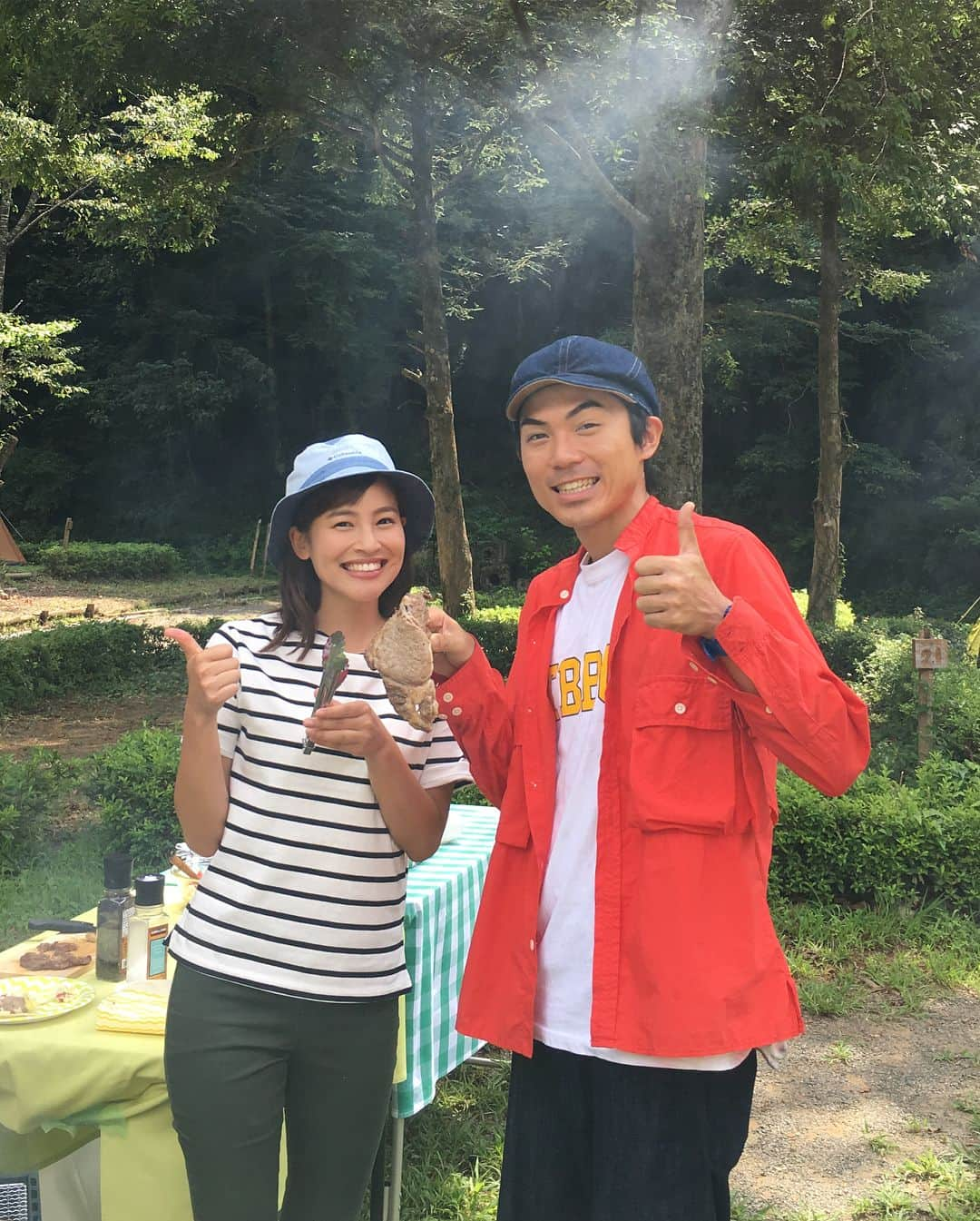 静岡朝日テレビ「サタハピ しずおか」のインスタグラム：「佐野です！ 今日は、たけだバーベキューさんと簡単オシャレなBBQ料理をご紹介🍖トルティーヤ美味しかったなあ、、♡みなさんBBQしてますか？？(私は今年すでに2回しました😏笑) 来週もバーベキューさんが、簡単で美味しいBBQ料理教えてくださいます！要チェックです🔍#サタハピ#たけだバーベキュー#BBQ#BBQ料理#静岡朝日テレビ#あさひテレビ#夏」