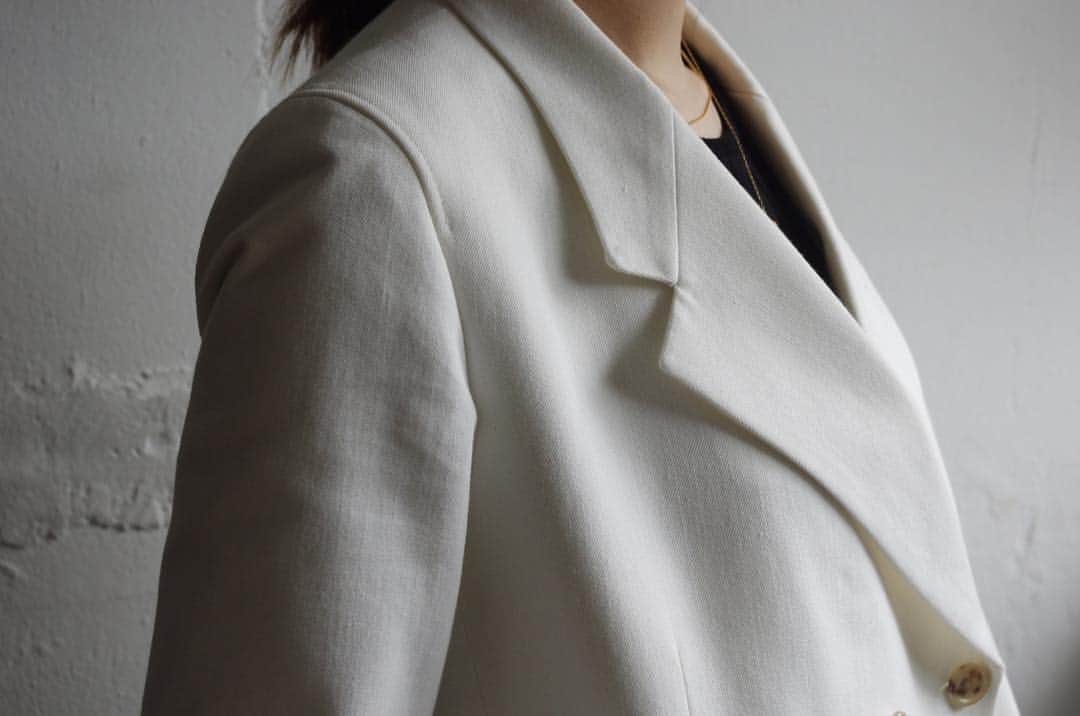 a n d cのインスタグラム：「order made #jacket for women ・ ・ ・ #lifestyleorder #fashion #ordermade #womenssuit #japan  #ファッション #ジャケットスタイル #セットアップスーツ #ライフスタイルオーダー #ライフスタイル #ホワイトデニム #デニム #目黒」