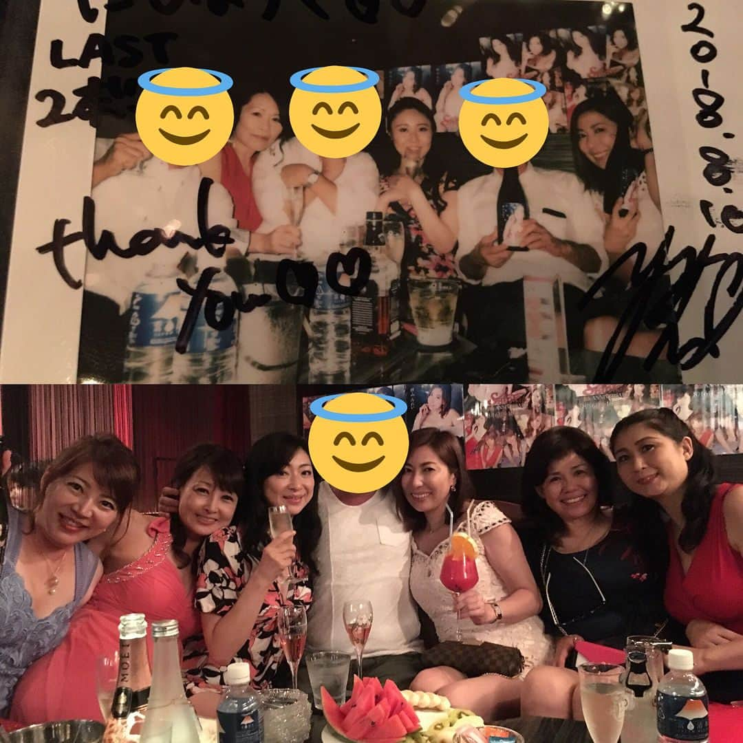 横山みれいさんのインスタグラム写真 - (横山みれいInstagram)「昨日は女子なら絶対連れて行ってもらいたい！！ フレンチの最高峰！ ジョエルロブションへ連れて行っていただきました💕 感動しすぎて、一生の思い出😭 からの銀座でちょい飲み！ からのシュンガ！！ 昨日はイベント最終日！！ 出勤30分でチーママシャンパン、無事売り切れとなりました😊♩♩♩ 昨日は8周年記念シャンパンもたくさんいただけて、楽しかったー！！ なんか悪ノリのスイカまでー🍉😂 5日間、19組ものお客様に御指名で来ていただきました！！ 本当に本当にありがとうございます！！ これからもがんばりまーす！！！」8月11日 13時21分 - mireichan66