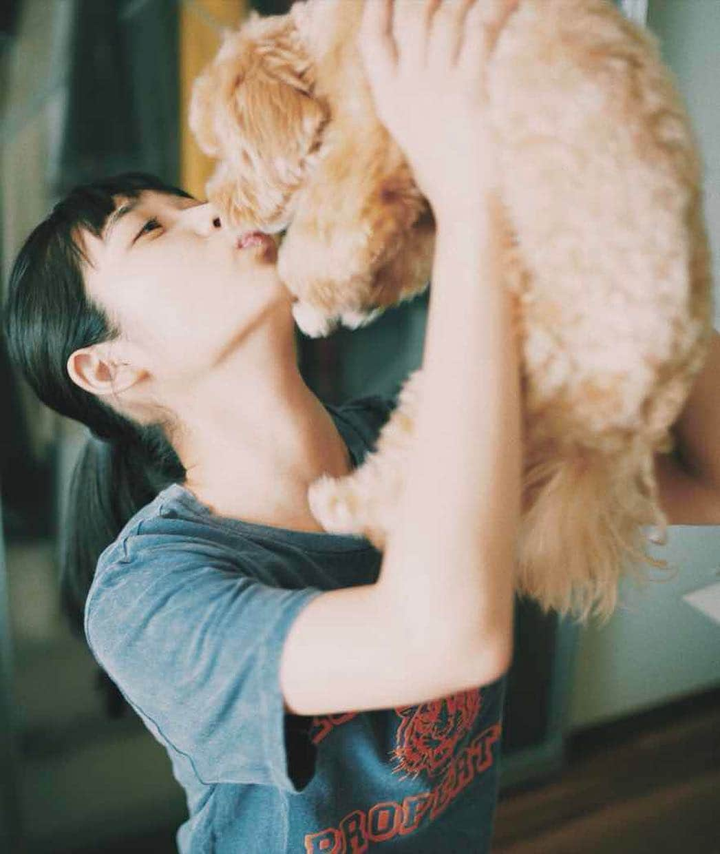 林田岬優さんのインスタグラム写真 - (林田岬優Instagram)「レオちん。🐶」8月11日 22時56分 - miyu_hayashida