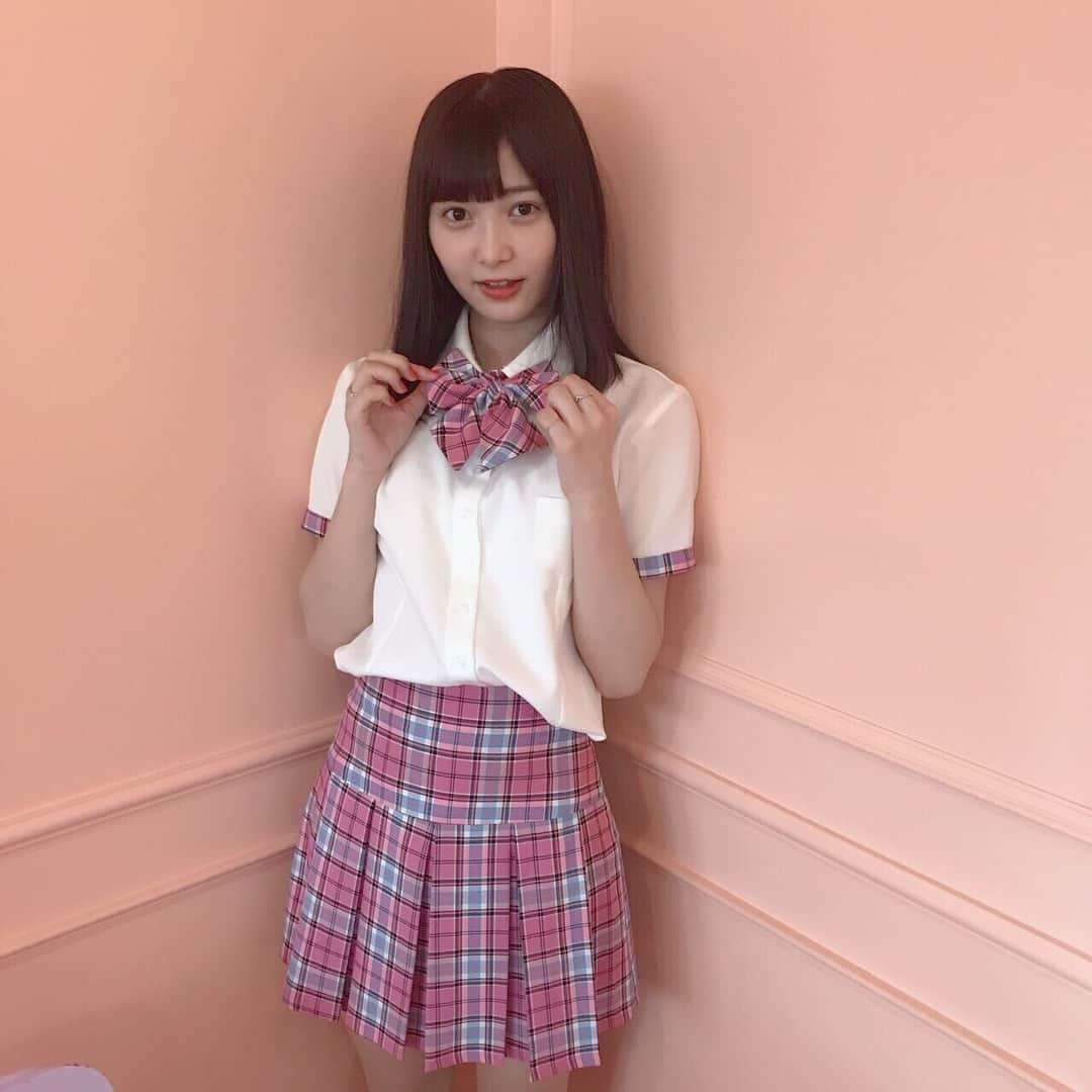 松川星さんのインスタグラム写真 - (松川星Instagram)「制服だけじゃなくて 学校もすっごくかわいかった😘💘」8月11日 23時11分 - akarin__rin