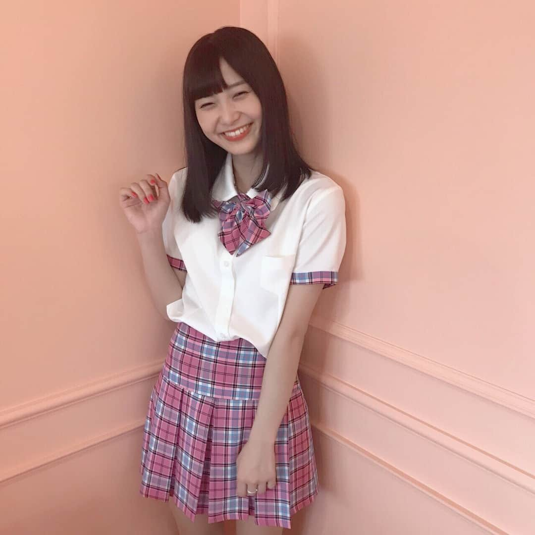 松川星さんのインスタグラム写真 - (松川星Instagram)「制服だけじゃなくて 学校もすっごくかわいかった😘💘」8月11日 23時11分 - akarin__rin