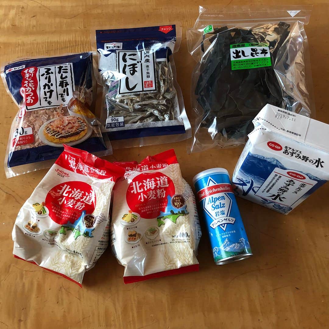 のインスタグラム：「手打ちうどんに挑戦 イメージは讃岐うどん #自由研究 #手打ちうどん」