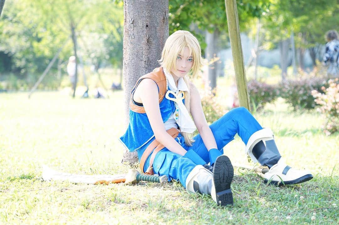 一色華月さんのインスタグラム写真 - (一色華月Instagram)「#夏コミ 初日は #finalfantasy9 の #ジタン でした！ありがとうございました✨  #c94 #コミケ #cosplay #ファイナルファンタジー #コスプレ #FF」8月11日 17時46分 - kzk1811