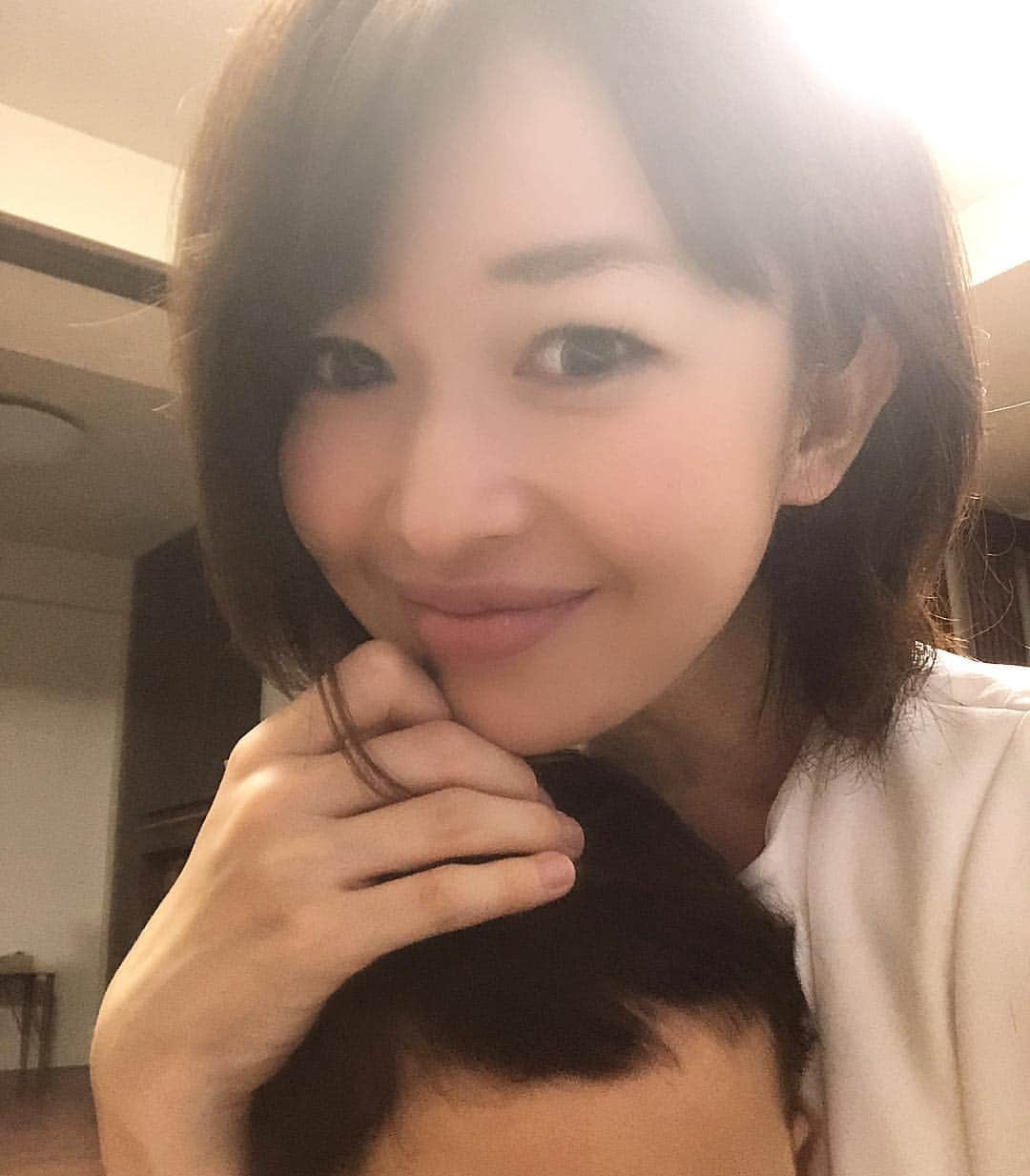 松丸友紀さんのインスタグラム写真 - (松丸友紀Instagram)「やっちまいました💦 息子の前髪、ちょっと切るつもりが😂 これ何年か前に夫の前髪もおんなじようにやっちまったんだよなぁ笑💦 #1歳3ヶ月 #前髪 #切りすぎた #ごめん」8月11日 19時57分 - yuki_matsumaru