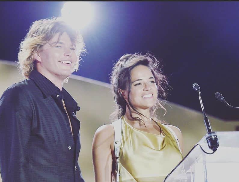 ミシェル・ロドリゲスのインスタグラム：「Last night !!! @unicef Sardinia」