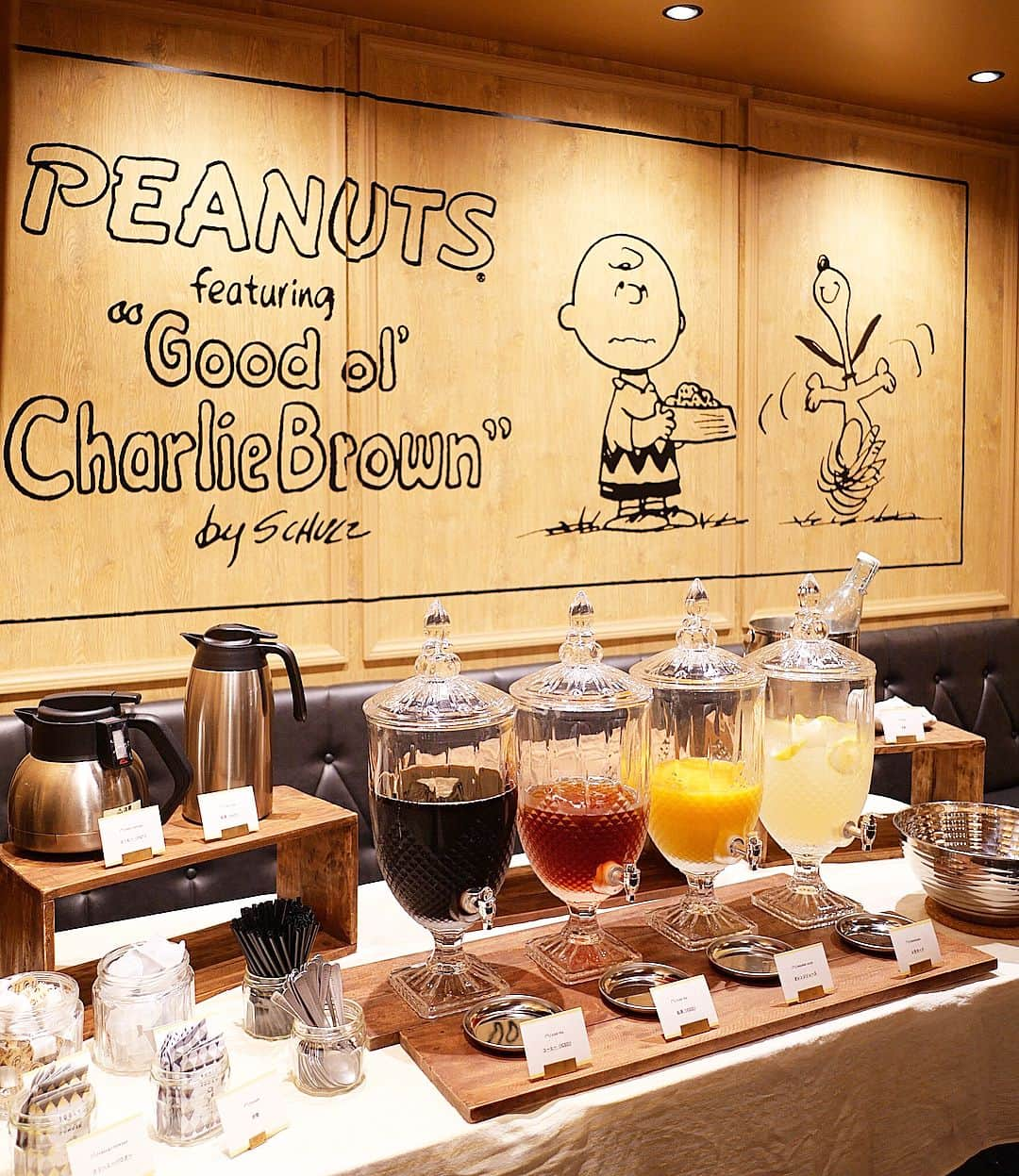 まゆまゆさんのインスタグラム写真 - (まゆまゆInstagram)「. ピーナッツホテル🥜 @peanutshotel  朝食🥣 これは宿泊者限定🍴🌞 ３階のピーナッツダイナーで。 @peanutsdiner 🐶❤️ これまた可愛い空間での朝食😍 朝から癒された🐶 #ピーナッツホテル#スヌーピー  #ピーナッツホテル神戸  #ピーナッツ #ホテル#宿泊 #スヌーピーホテル  #ピーナッツホテル神戸  #神戸ホテル#神戸#スヌーピーコーデ  #スヌーピー大好き  #スヌーピーネイル #ピーナッツダイナー  #ピーナッツダイナー神戸  #peanutshotel #kobe #snoopy #snoopygrams #peanutsdiner」8月13日 8時55分 - 7mayu2mayu