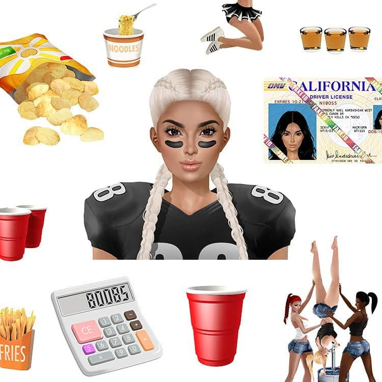 KIMOJIのインスタグラム：「BACK TO SCHOOL KIMOJIS NOW IN THE KEYBOARD」