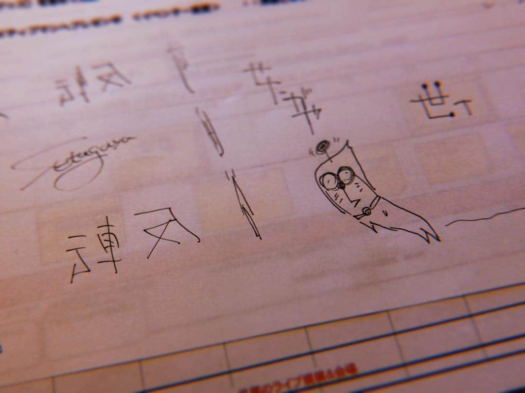 ミウラウチュウのインスタグラム：「ミーティング中は落書きに逃げがち」