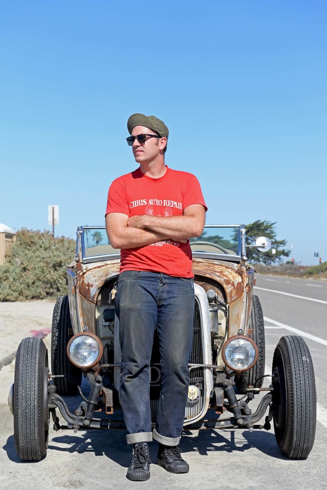 PFフライヤーズのインスタグラム：「PF Flyers is excited to partner with Mason Dyer of Dyer Brand to build the first PF Flyers All American Roadster. We'll follow Mason as he searches for parts, build and races our roadster at the RPM Nationals.  Filmed and Directed by Connor Z. Wyse」