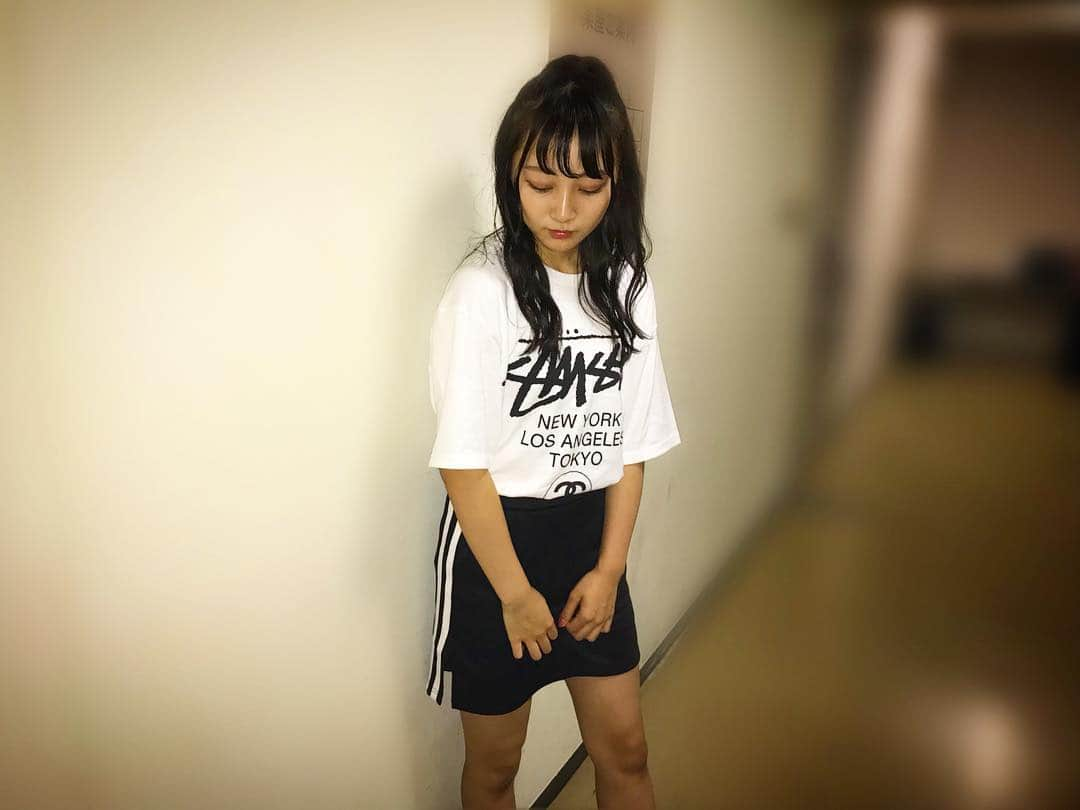 山本彩加さんのインスタグラム写真 - (山本彩加Instagram)「レッスン着🖤💔 ・ #stussy  #wego  #スポーティーコーデ #やんコーデ」8月14日 19時31分 - ayaka48_yanyan