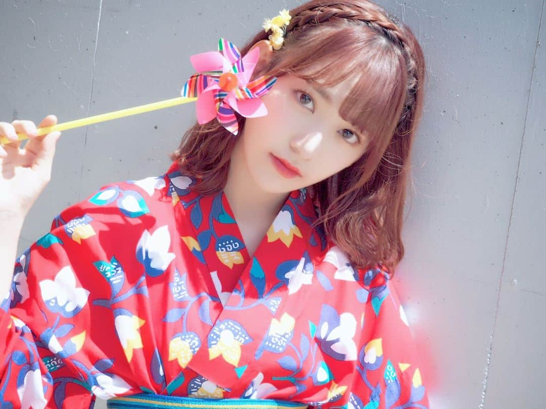 宮脇咲良さんのインスタグラム写真 - (宮脇咲良Instagram)「#summer #浴衣 #👘」8月14日 20時20分 - 39saku_chan