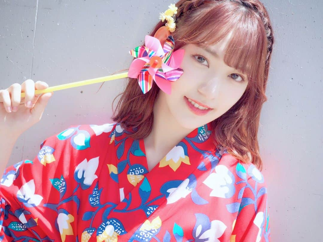 宮脇咲良さんのインスタグラム写真 - (宮脇咲良Instagram)「#summer #浴衣 #👘」8月14日 20時20分 - 39saku_chan