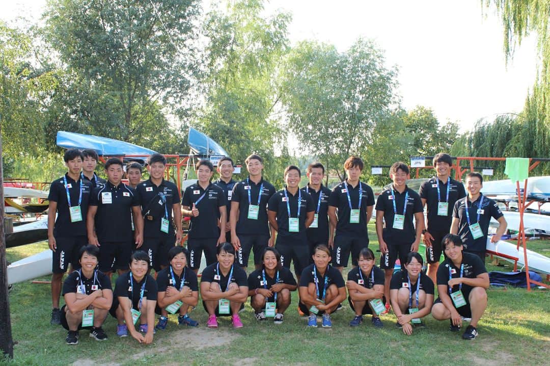 のインスタグラム：「世界大学選手権終了！ ありがとうございました！ 合宿頑張ります。 #worlduniversitychampionship #hungary #szolnok #izmo #特訓 #canoesport #kayak #k-1」