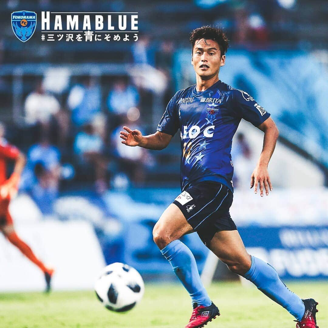 ペ・スンジンのインスタグラム：「8月18日 18:00 横浜fc vs 讃岐 . . . #HAMABLUE  #HAMAPRIDE  #soccerjunky  #応援にきてください  #横浜fc」