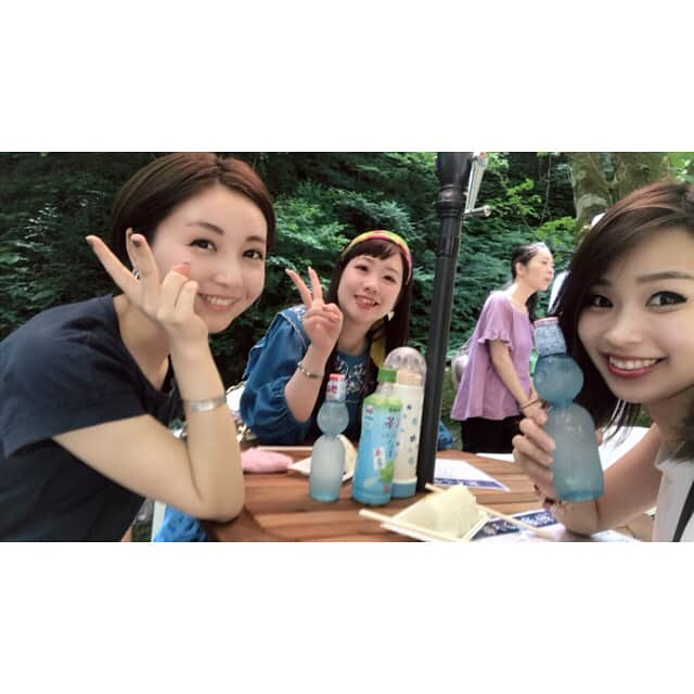 井上梨奈さんのインスタグラム写真 - (井上梨奈Instagram)「2018.8.14  美和優子と夏休み蒜山の旅〜💕✨ 蒜山で流しそうめん&釣り堀で夏を満喫☺️ 2人のおかげで今年も楽しい8月💕✨ #ダンス部 #蒜山 #女子旅 #ドライブ #流しそうめん #待ち時間は #約3時間 #でも楽しい #美女友達 #夏休み #お盆 #岡山 #japan #okayama #hiruzen #summer」8月16日 22時45分 - linai_j