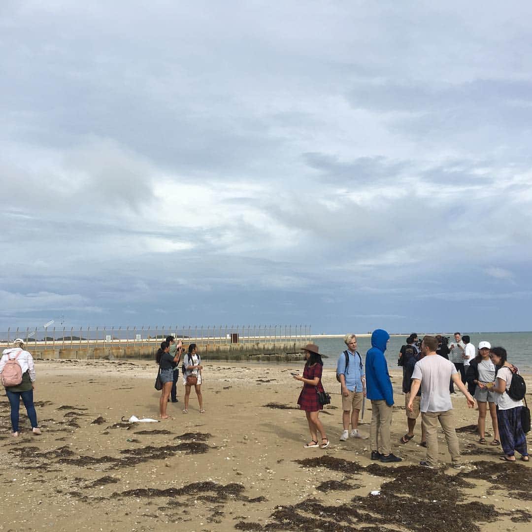 久保田智子のインスタグラム：「I am with #thegailproject students of #UCSC, visiting #Henoko #okinawa #沖縄 #辺野古」